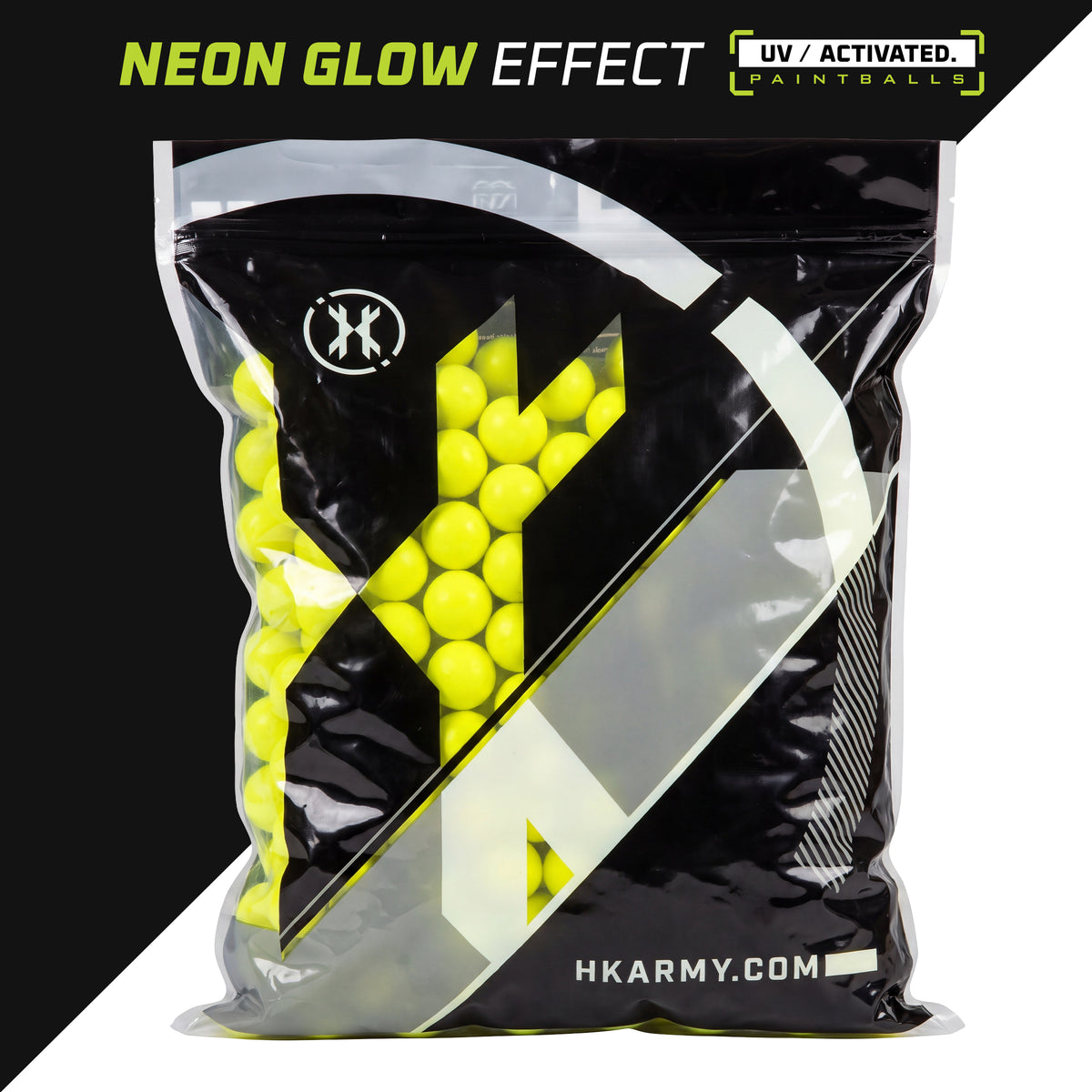 HK Army UV-Activated Glowball™ Paintballs - 2000RDS