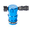 Hostile® XLP Regulator - Side Port Quick-Disconnect - Blue