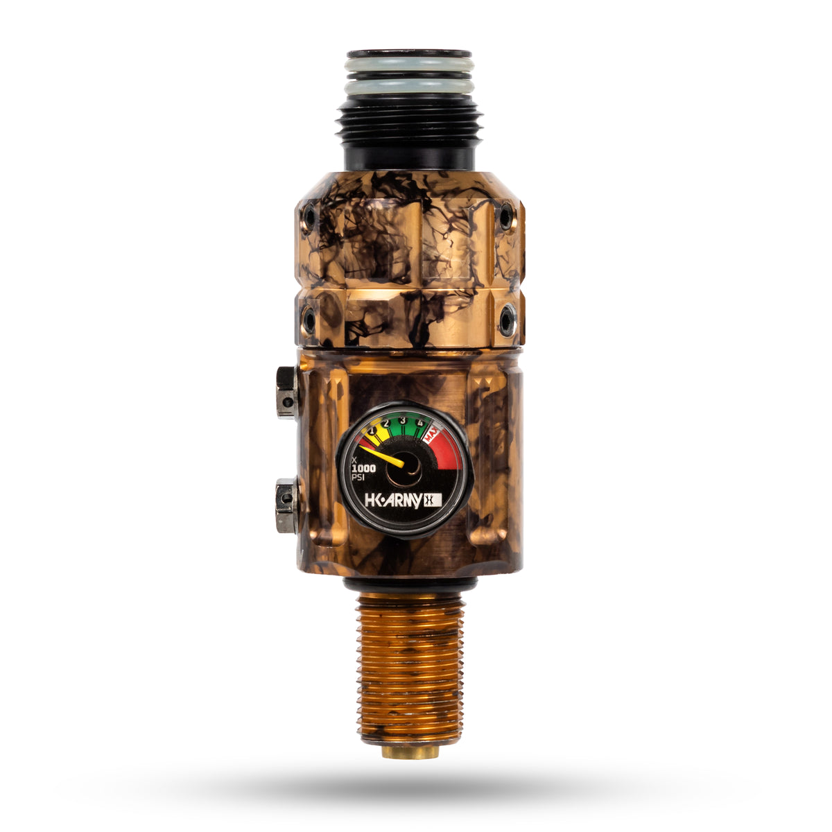 Turbine Pro Regulator - Long Body - Adjustable & Rotational - Marble Gold