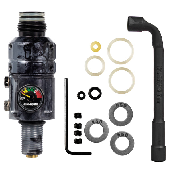 Turbine Pro Regulator - Long Body - Adjustable & Rotational - Marble Grey