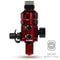 Turbine Pro Regulator - Long Body - Adjustable & Rotational - Marble Red