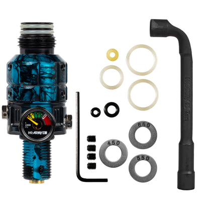 Turbine Pro Regulator - Adjustable & Rotational - Marble Blue