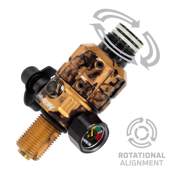 Turbine Pro Regulator - Adjustable & Rotational - Marble Gold
