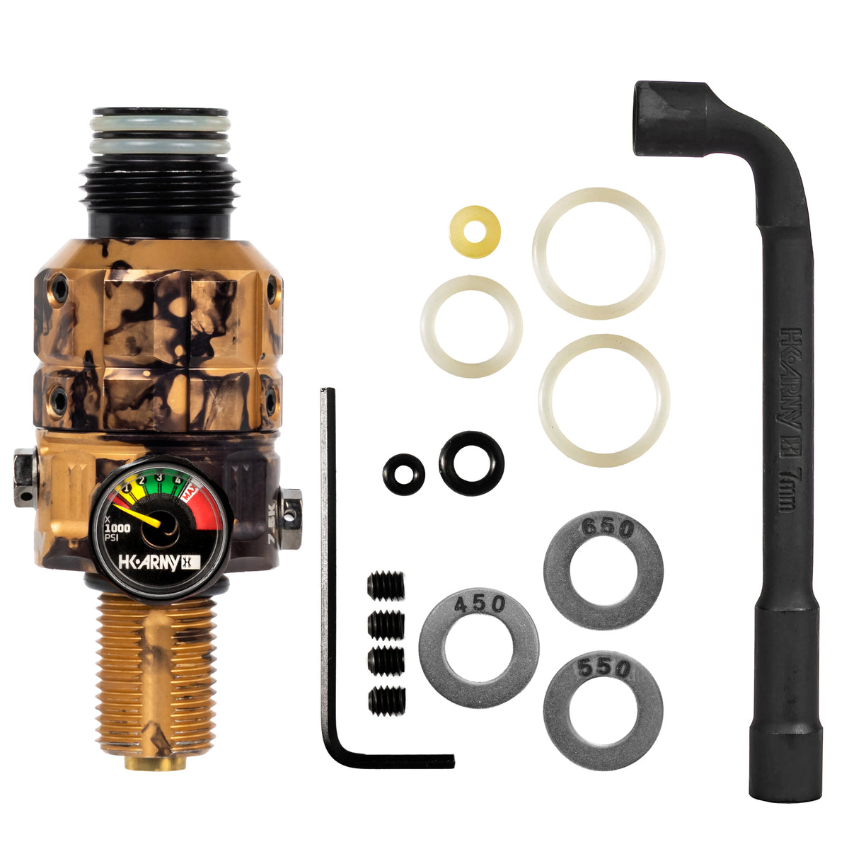 Turbine Pro Regulator - Adjustable & Rotational - Marble Gold
