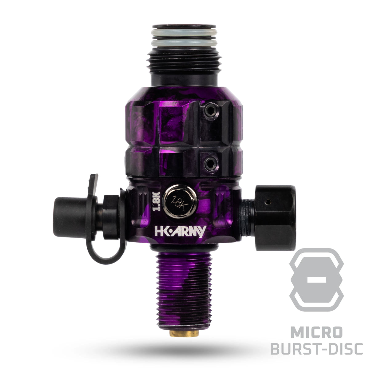 Turbine Pro Regulator - Adjustable & Rotational - Marble Purple