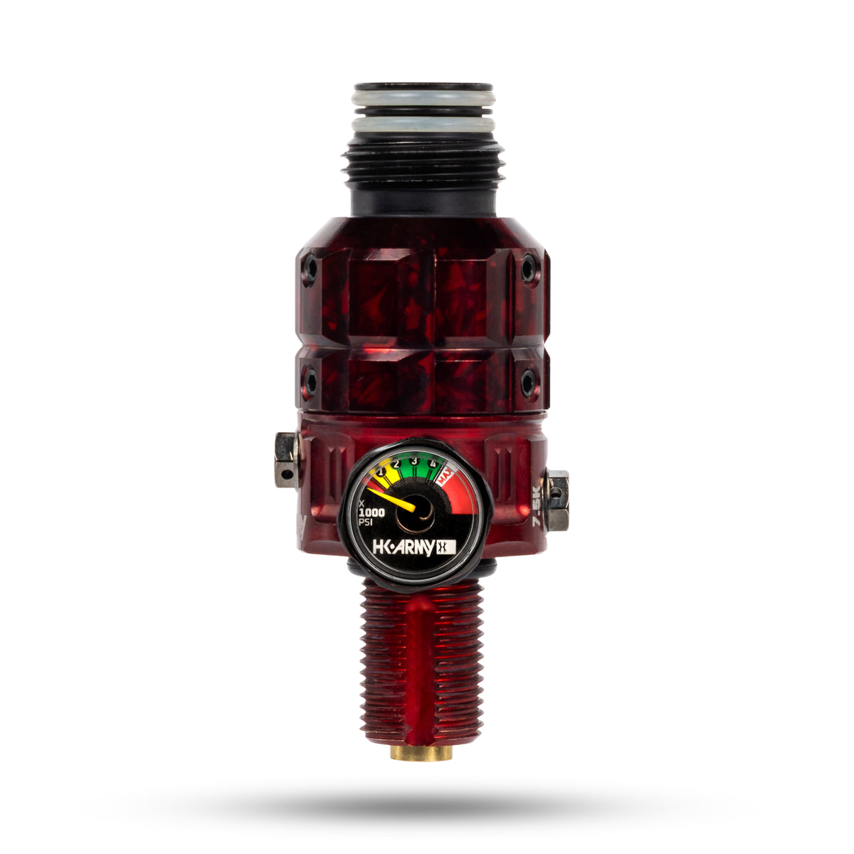 Turbine Pro Regulator - Adjustable & Rotational - Marble Red