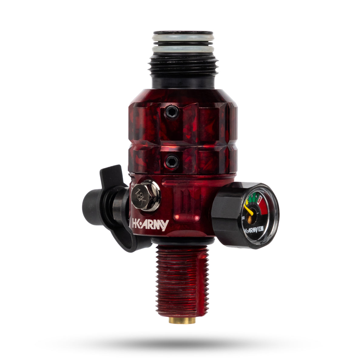 Turbine Pro Regulator - Adjustable & Rotational - Marble Red