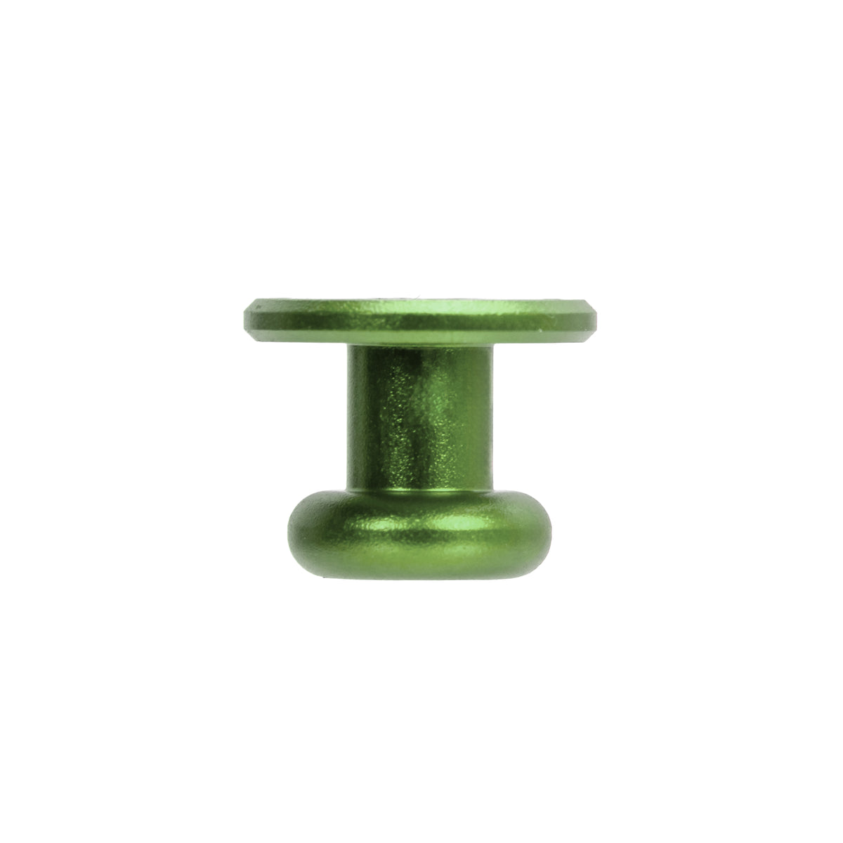 Aluminum Jaw Plugs - Neon Green