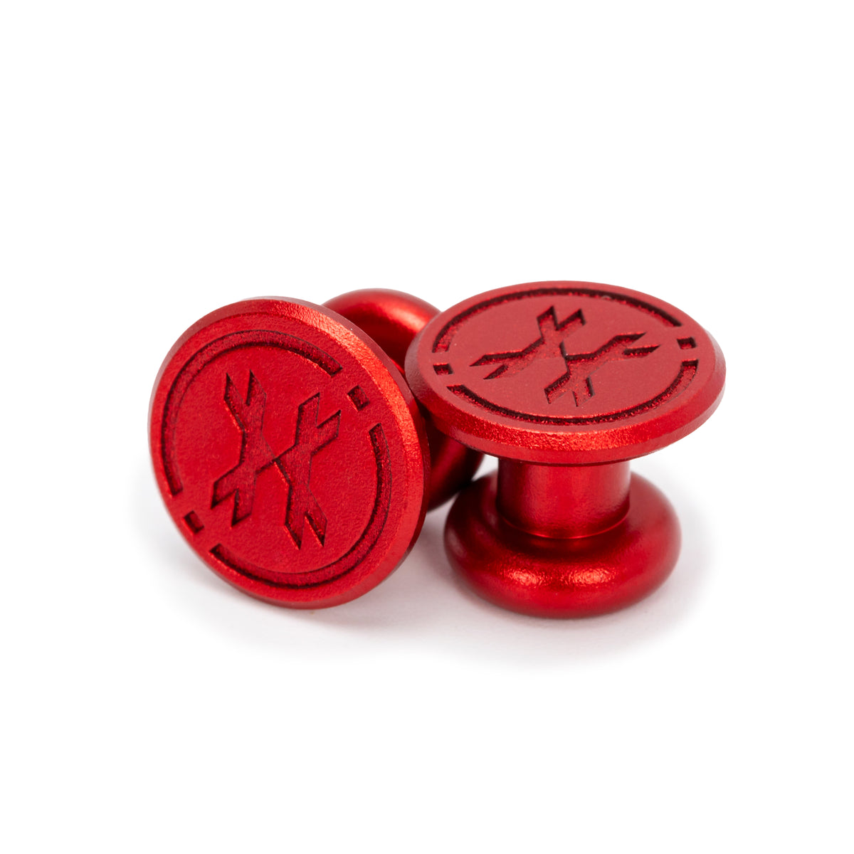 Aluminum Jaw Plugs - Red