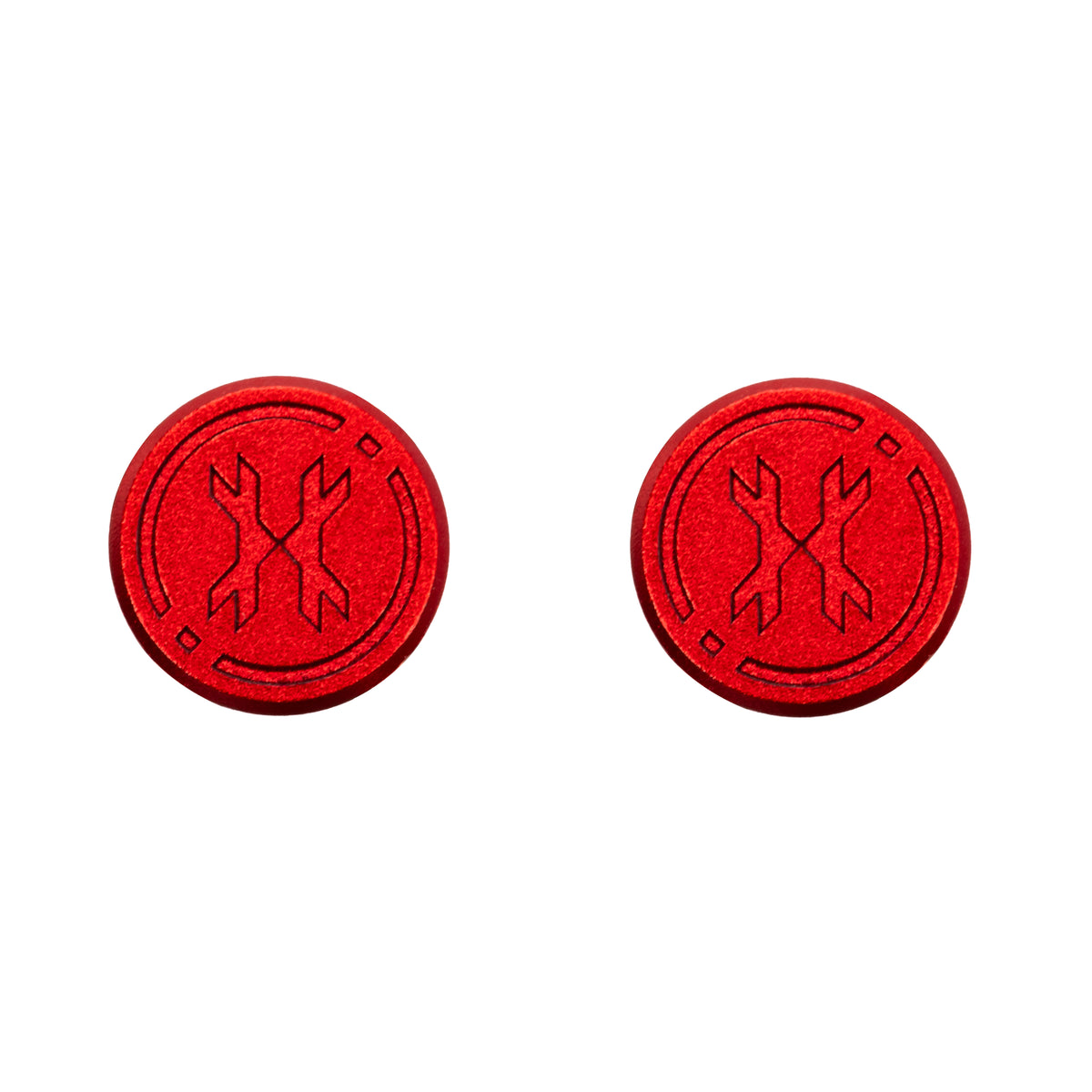 Aluminum Jaw Plugs - Red