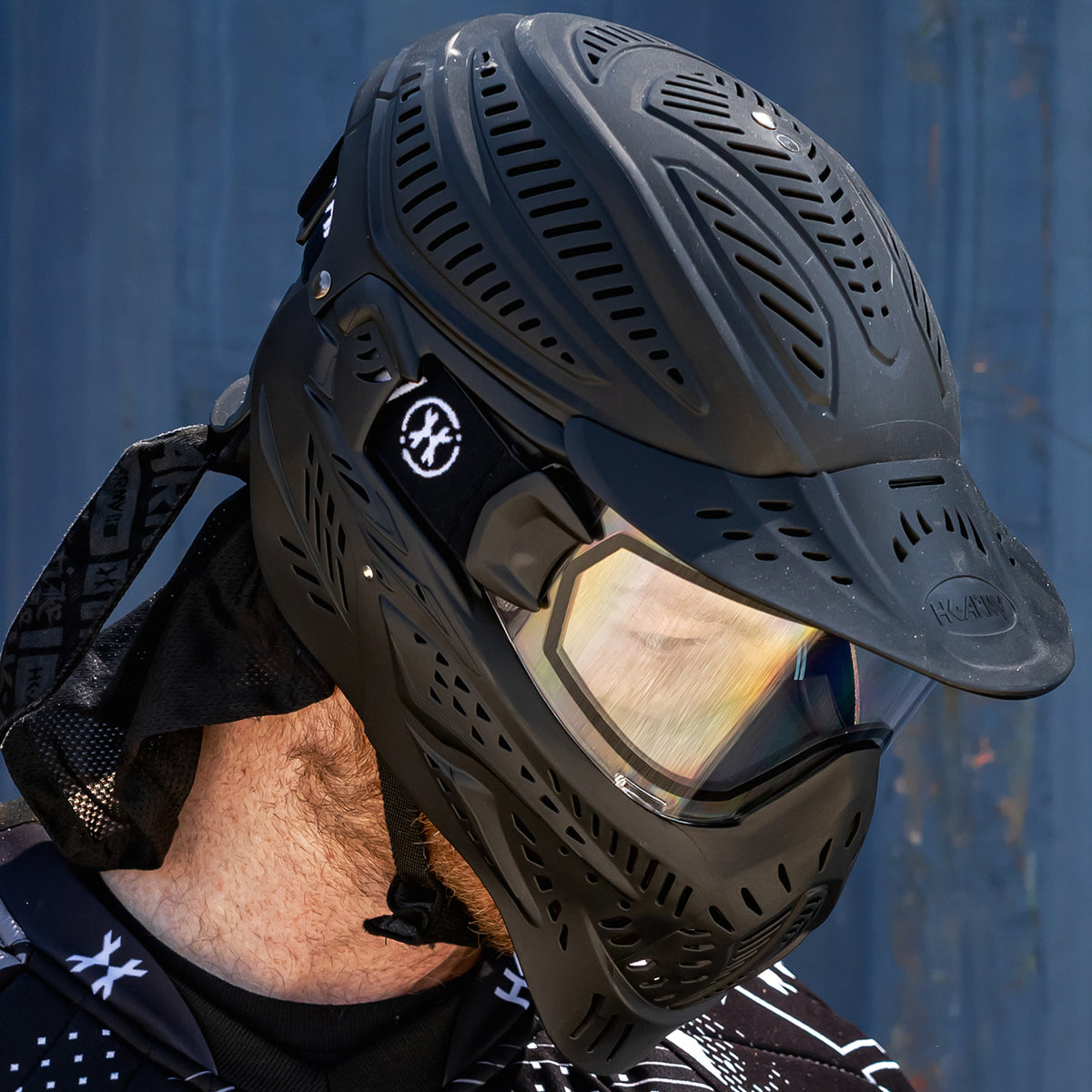 HSTL® Goggle - Headguard Black w/ Clear Thermal Lens