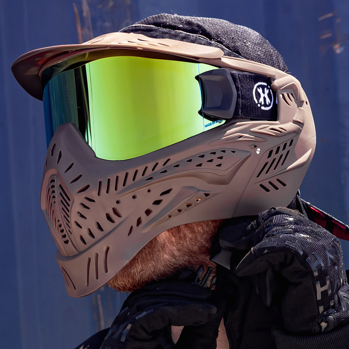 HSTL® Goggle - Tan w/ Gold Thermal Lens