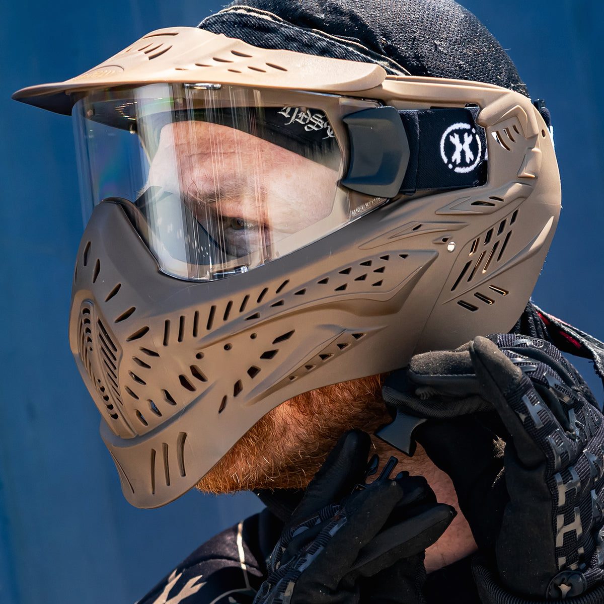 HSTL® Goggle - Tan W/ Clear Single Pane Lens