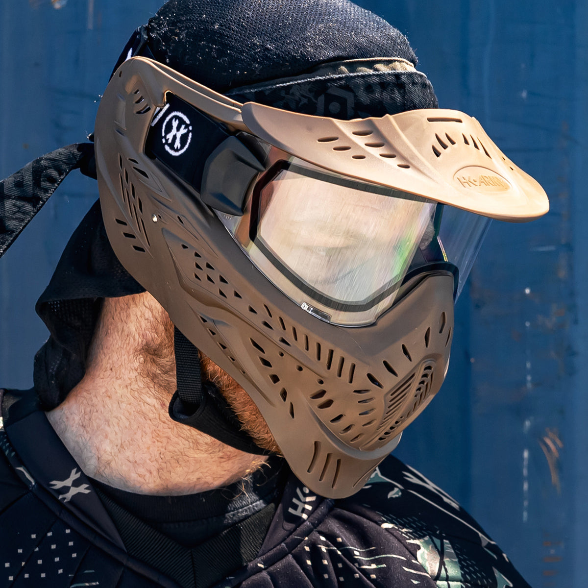 goggle tan HSTL Paintball Goggle - Tan