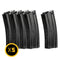 Hostile AWS - Mid-CAP Thermold Mag - 140rd - 5 pk - Black