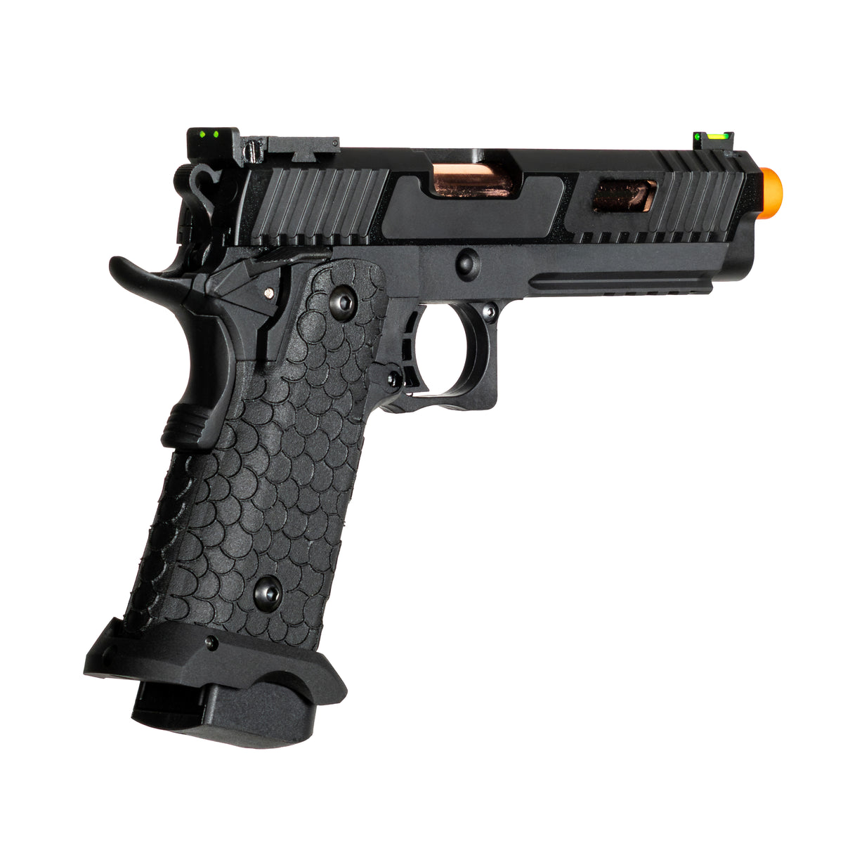 Hostile HI-CAPA - BOOGIE MAN - CO2 Blow Back Pistol - Black