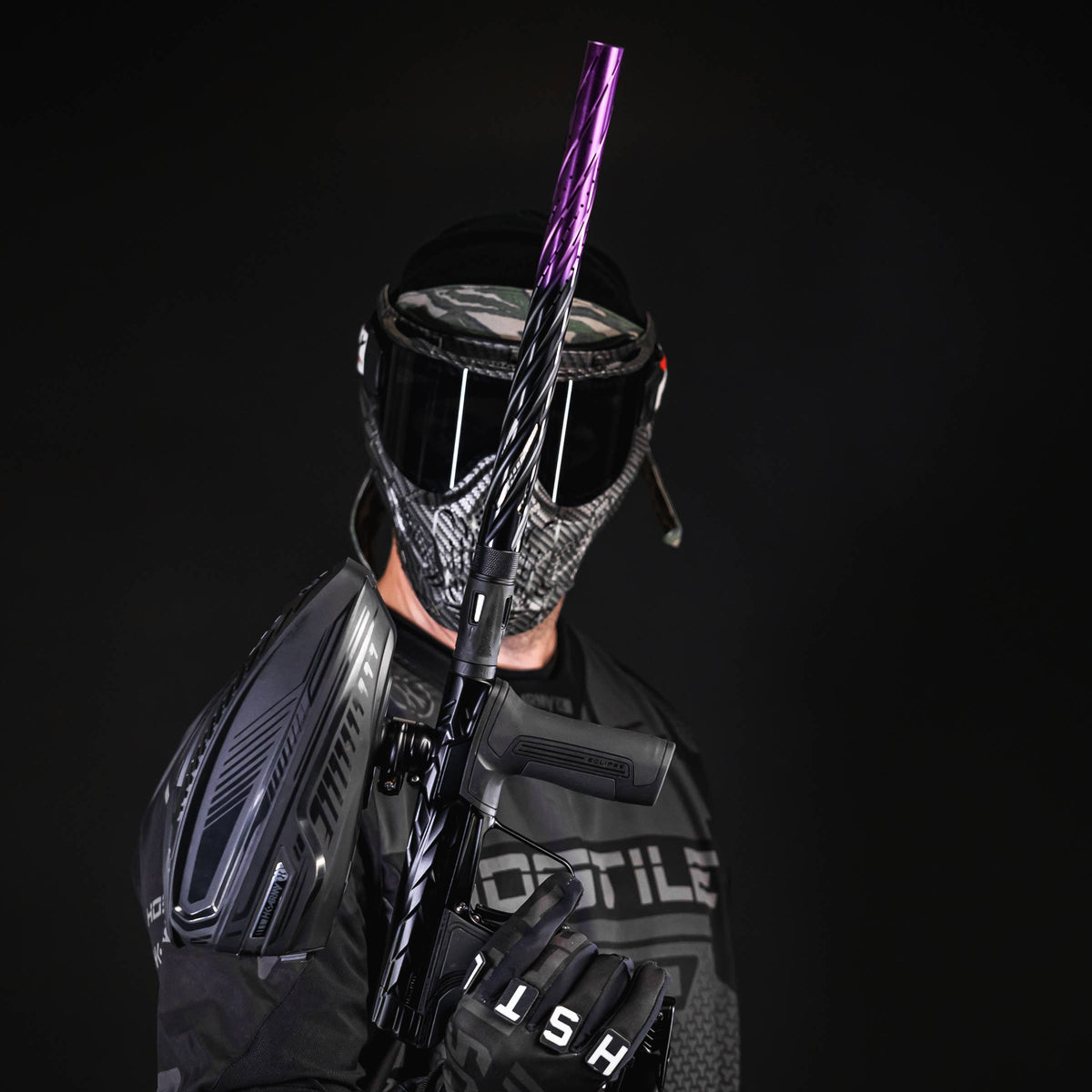 LAZR Elite Orbit Barrel Tip - Black/Purple Fade