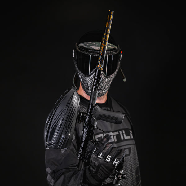 S63 PWR Elite Fossil Barrel Tip - Dust Black / Gold Splash