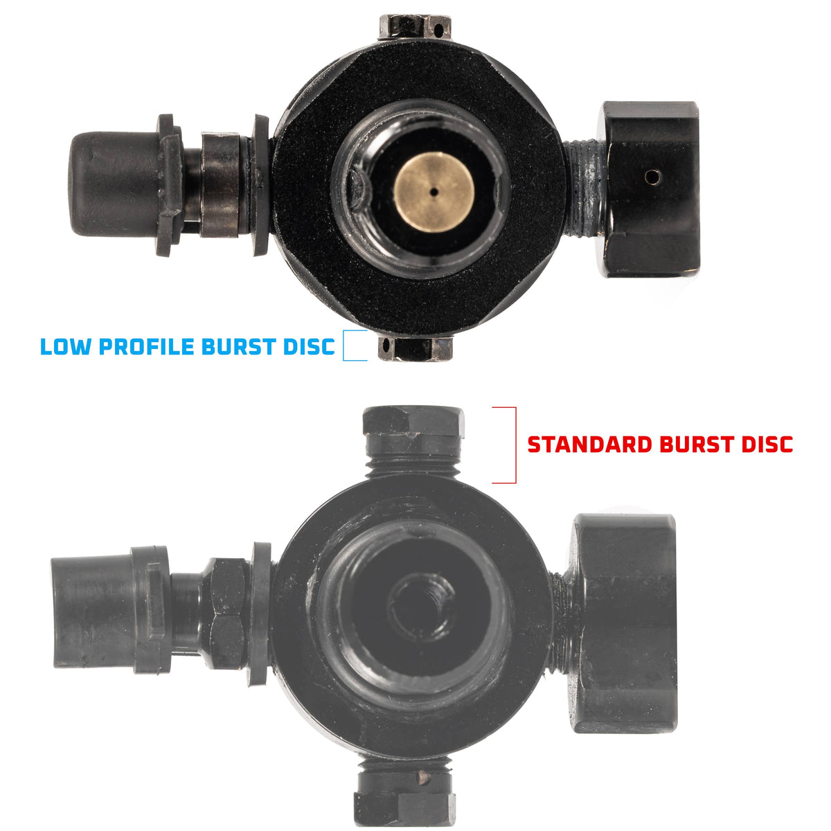 Turbine Pro Regulator - Adjustable & Rotational - Black