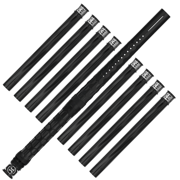 Hex PWR Barrel Kit - Black - Black Inserts