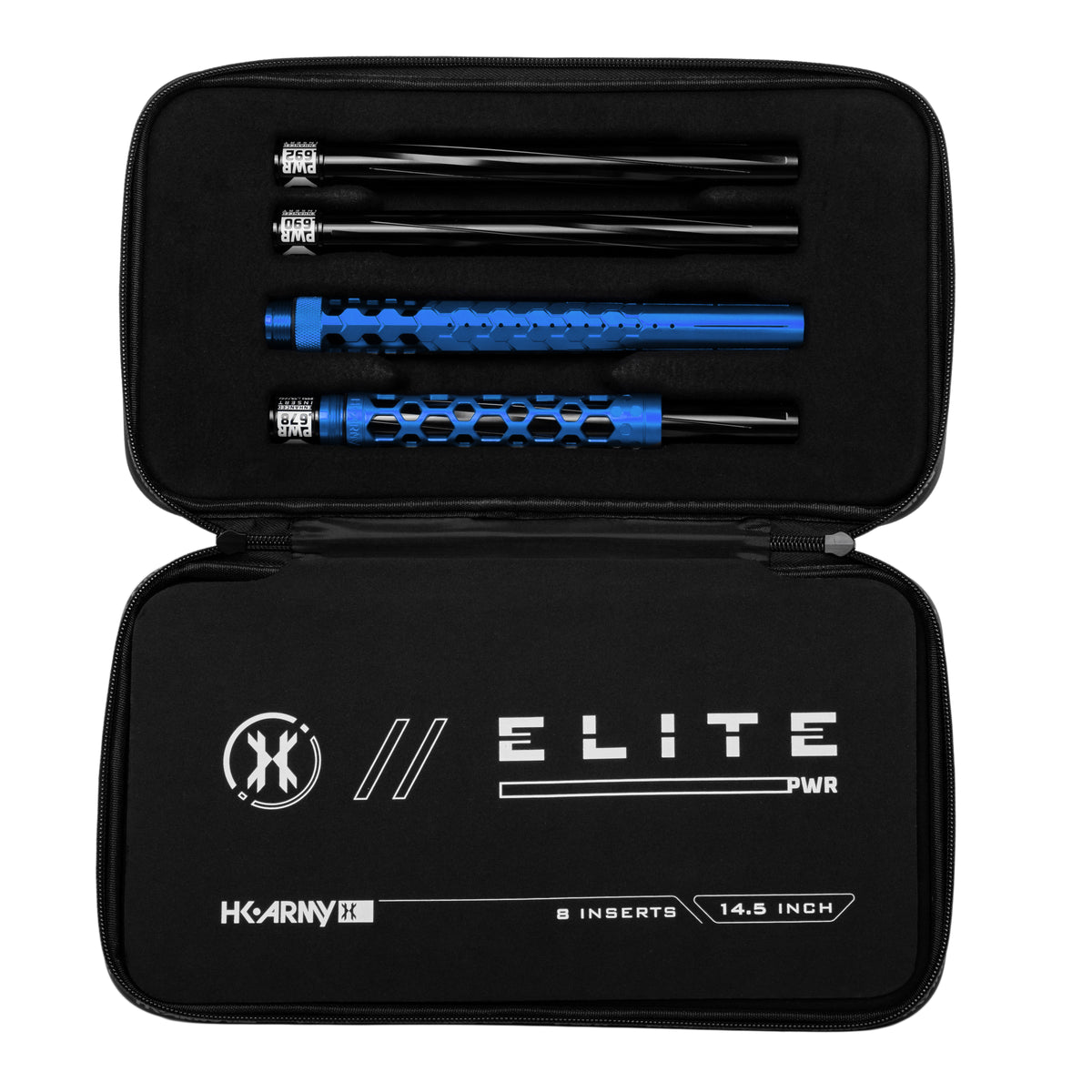 Hex PWR Barrel Kit - Blue - Black Inserts