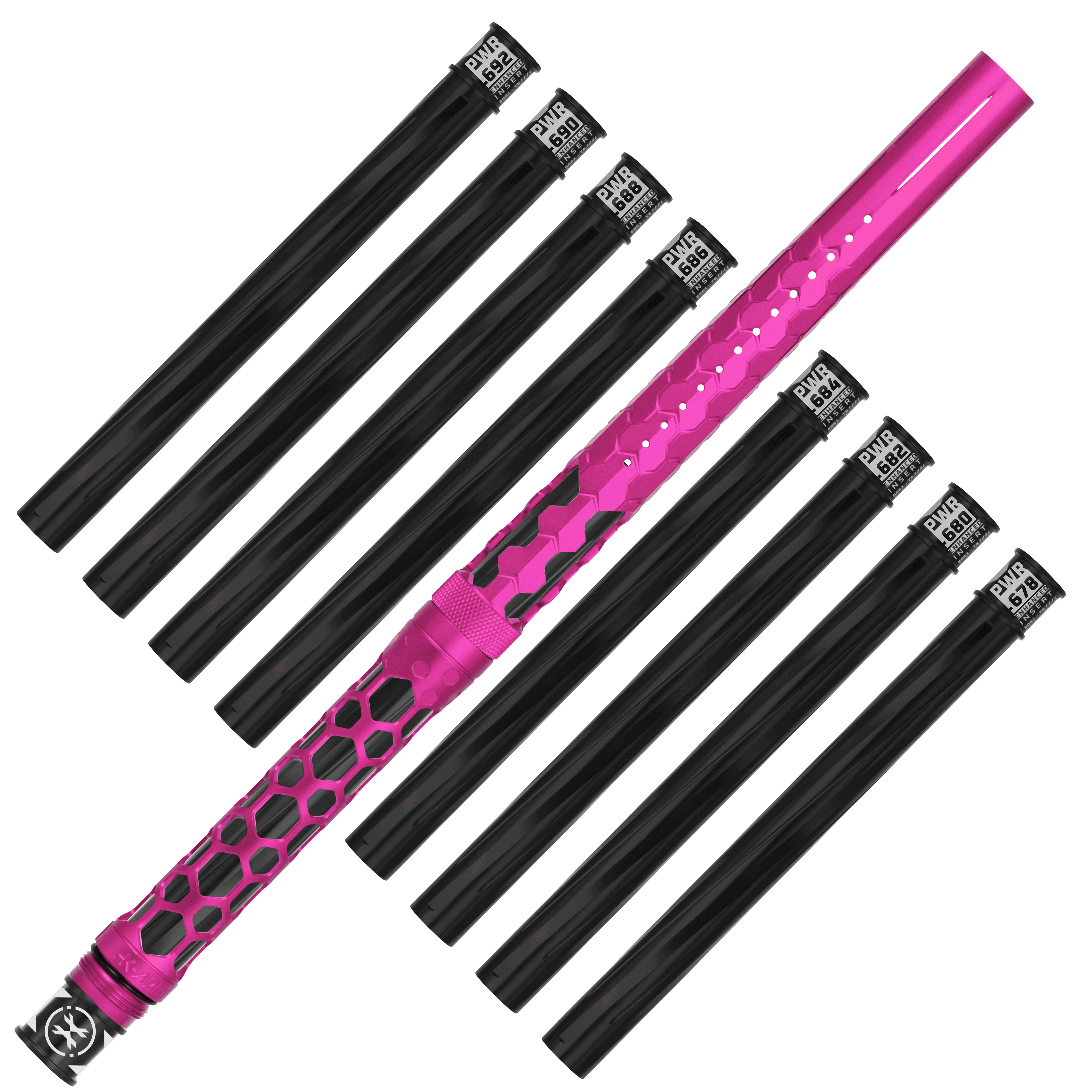 Hex PWR Barrel Kit - Pink - Black Inserts | HK Army