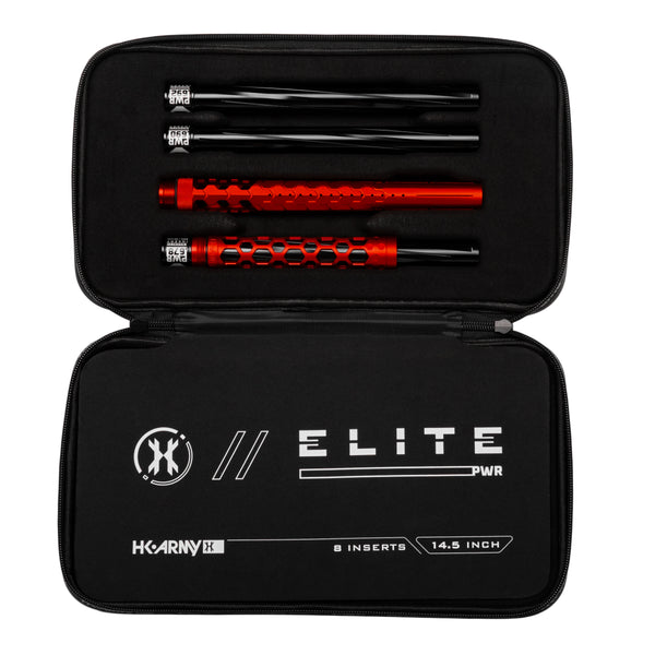 Hex PWR Barrel Kit - Red - Black Inserts