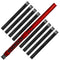 Hex PWR Barrel Kit - Red - Black Inserts