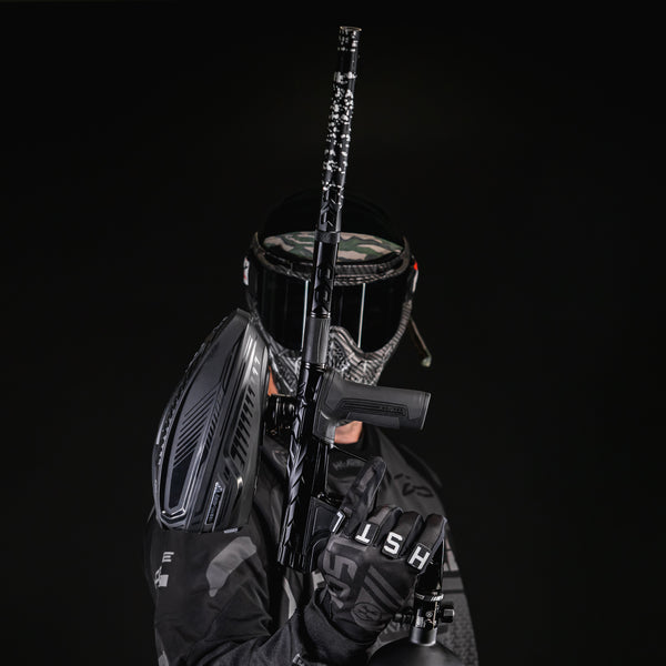 S63 PWR Elite Fossil Barrel Tip - Dust Black / Silver Splash