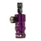 Hostile® XLP Regulator - Top Port Quick-Disconnect - Purple
