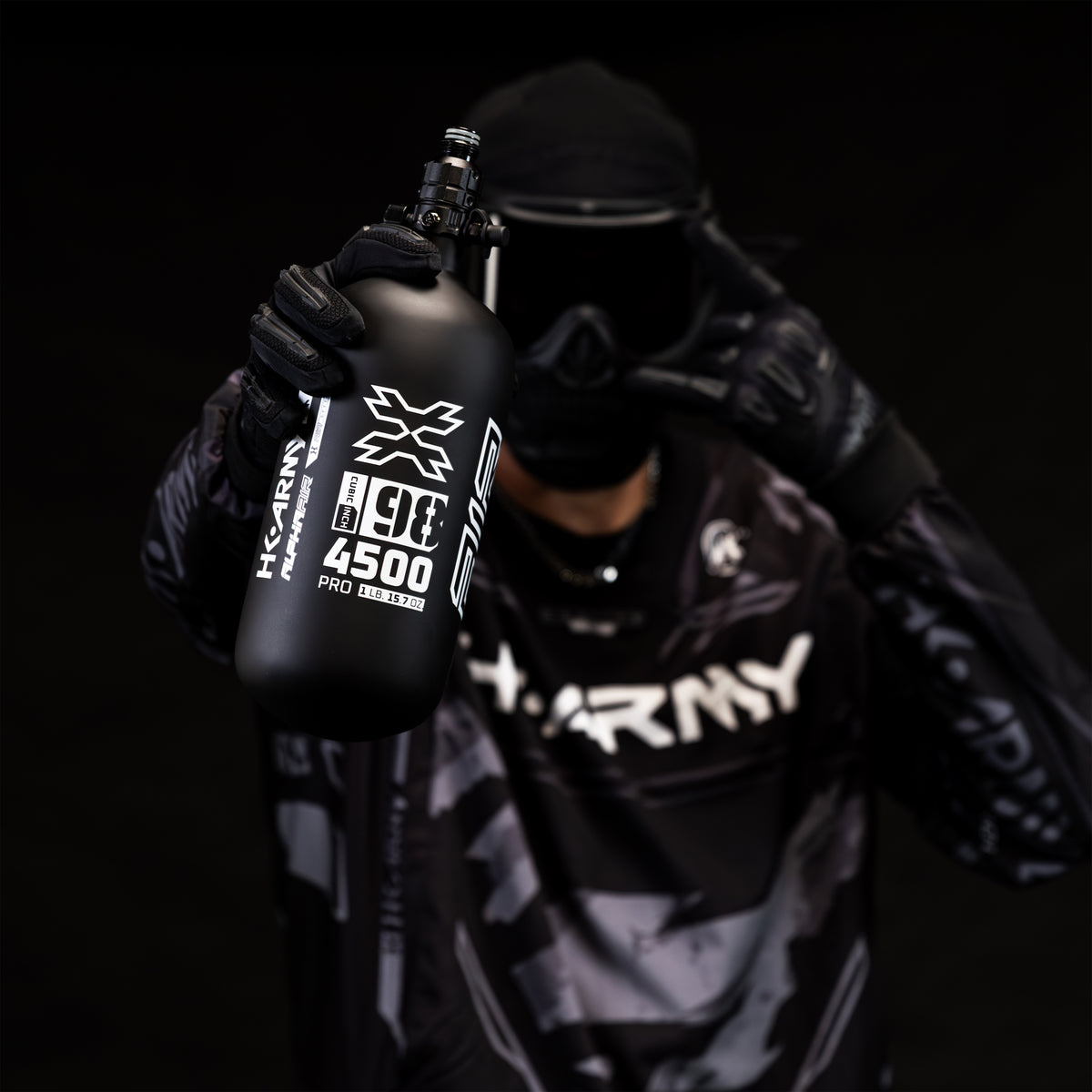 Alpha Air - 98ci/4500psi PRO Air System - Shadow