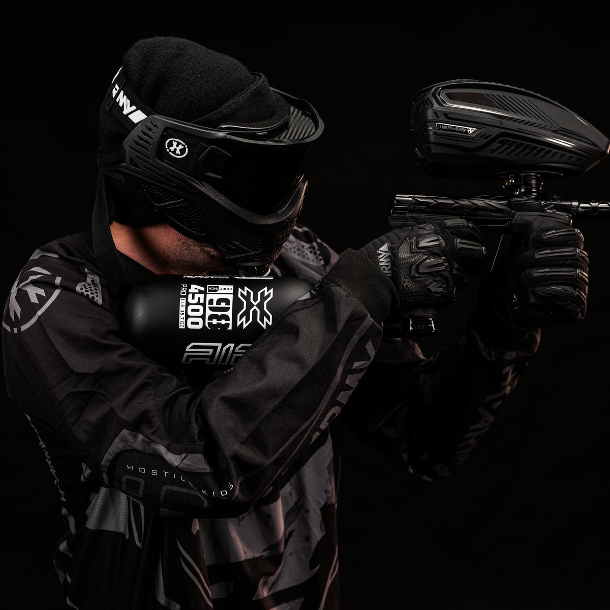 Alpha Air - 98ci/4500psi PRO Air System - Shadow