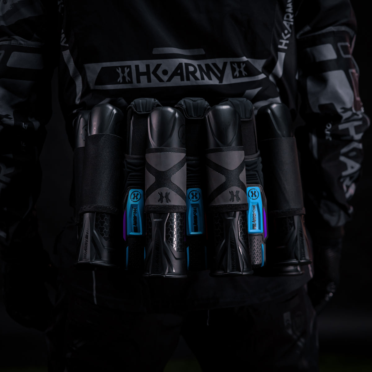 Eject-X Harness 3+2 - Blue/Purple