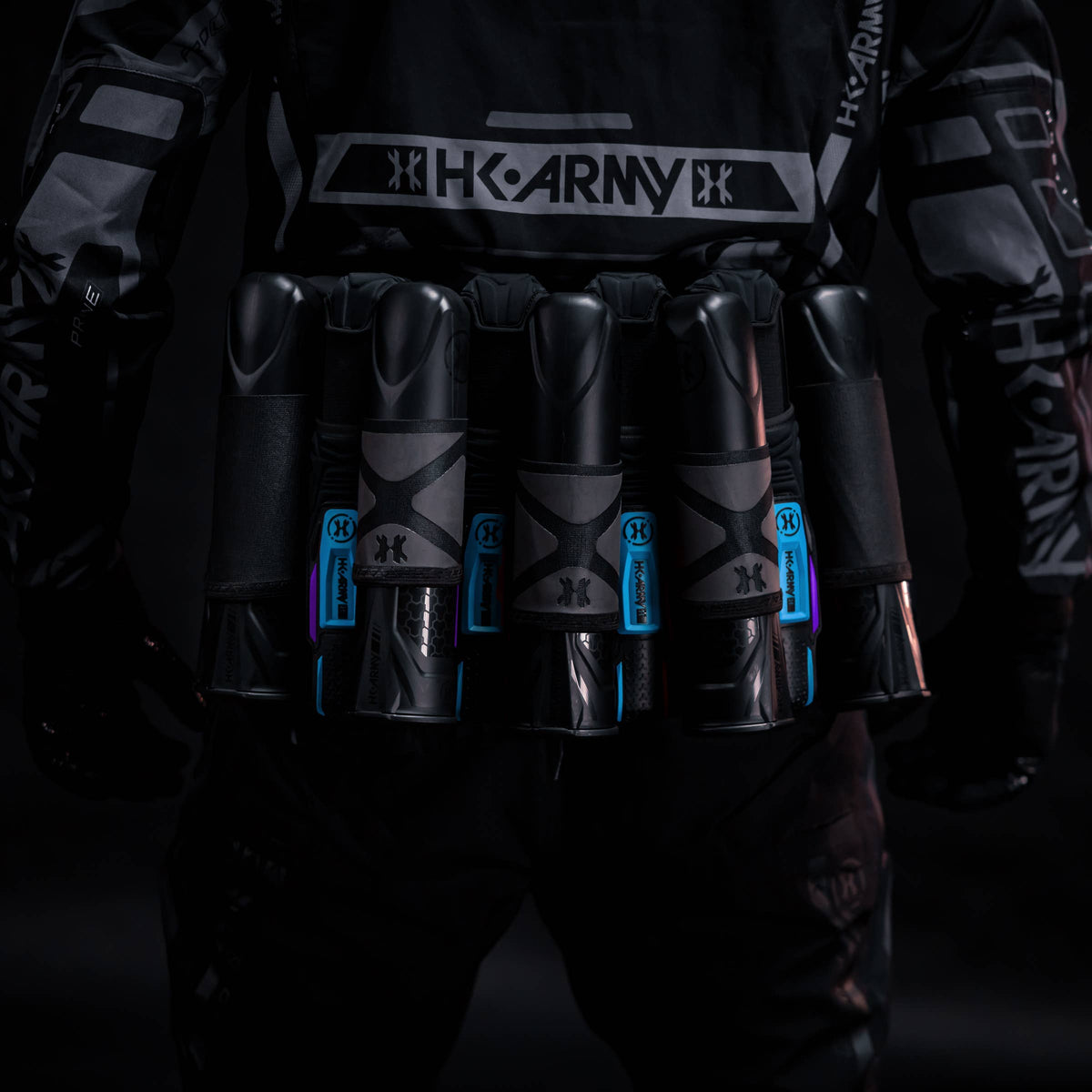 Eject-X Harness 4+3 - Blue/Purple