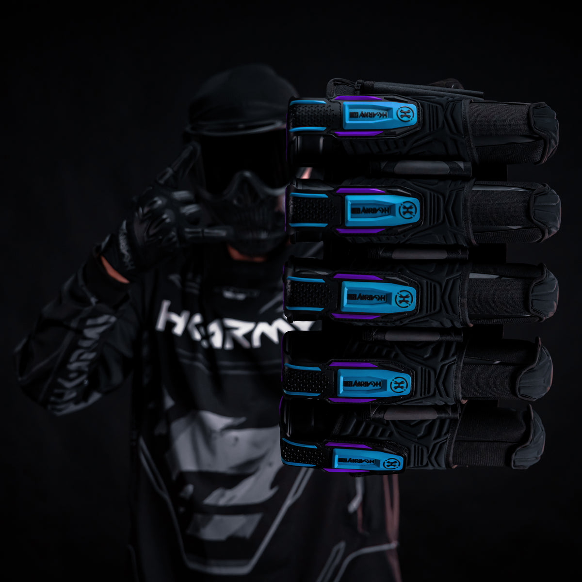 Eject-X Harness 5+4 - Blue/Purple