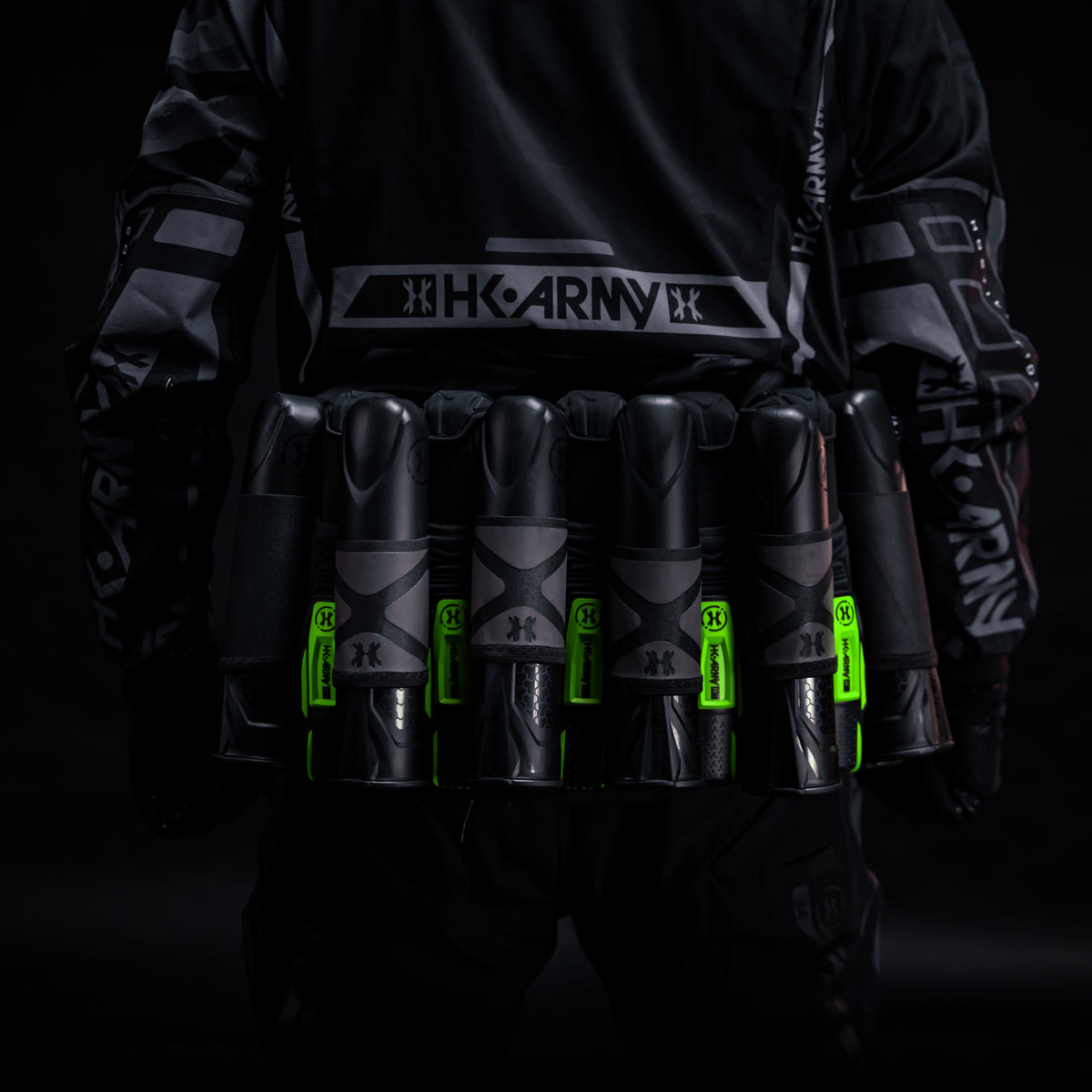 Eject-X Harness 5+4 - Neon Green