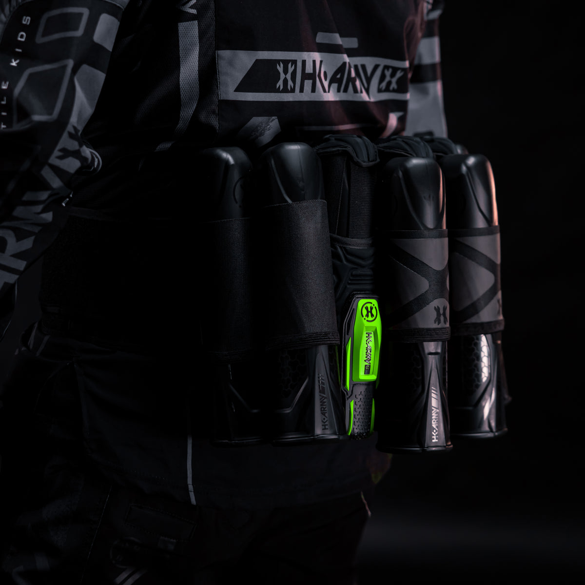 Eject-X Harness 3+2 - Neon Green
