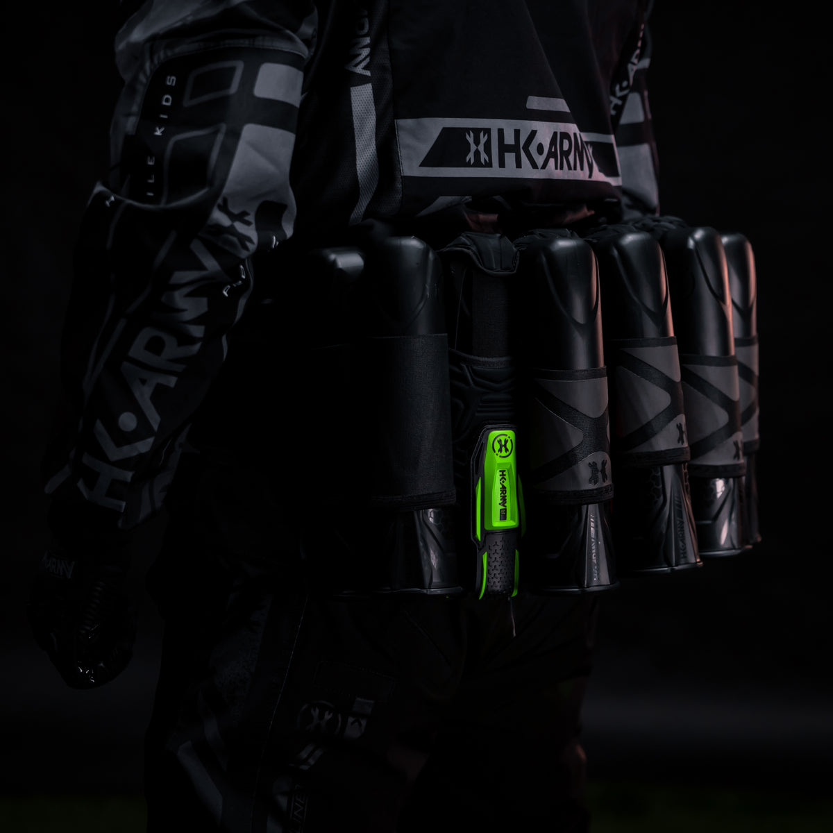 Eject-X Harness 5+4 - Neon Green