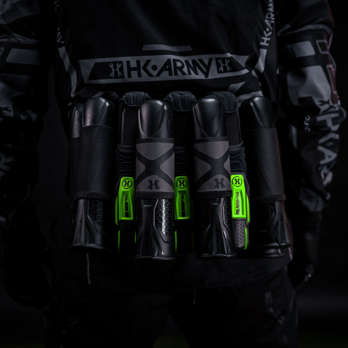 Eject-X Harness 3+2 - Neon Green