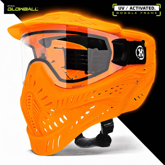 HSTL® Glowball™ Goggle w/ Clear Lens - UV Orange