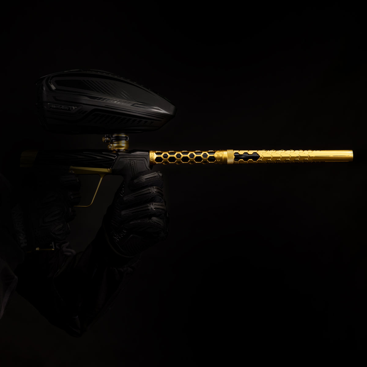 Hex PWR Barrel Kit - Gold - Black Inserts