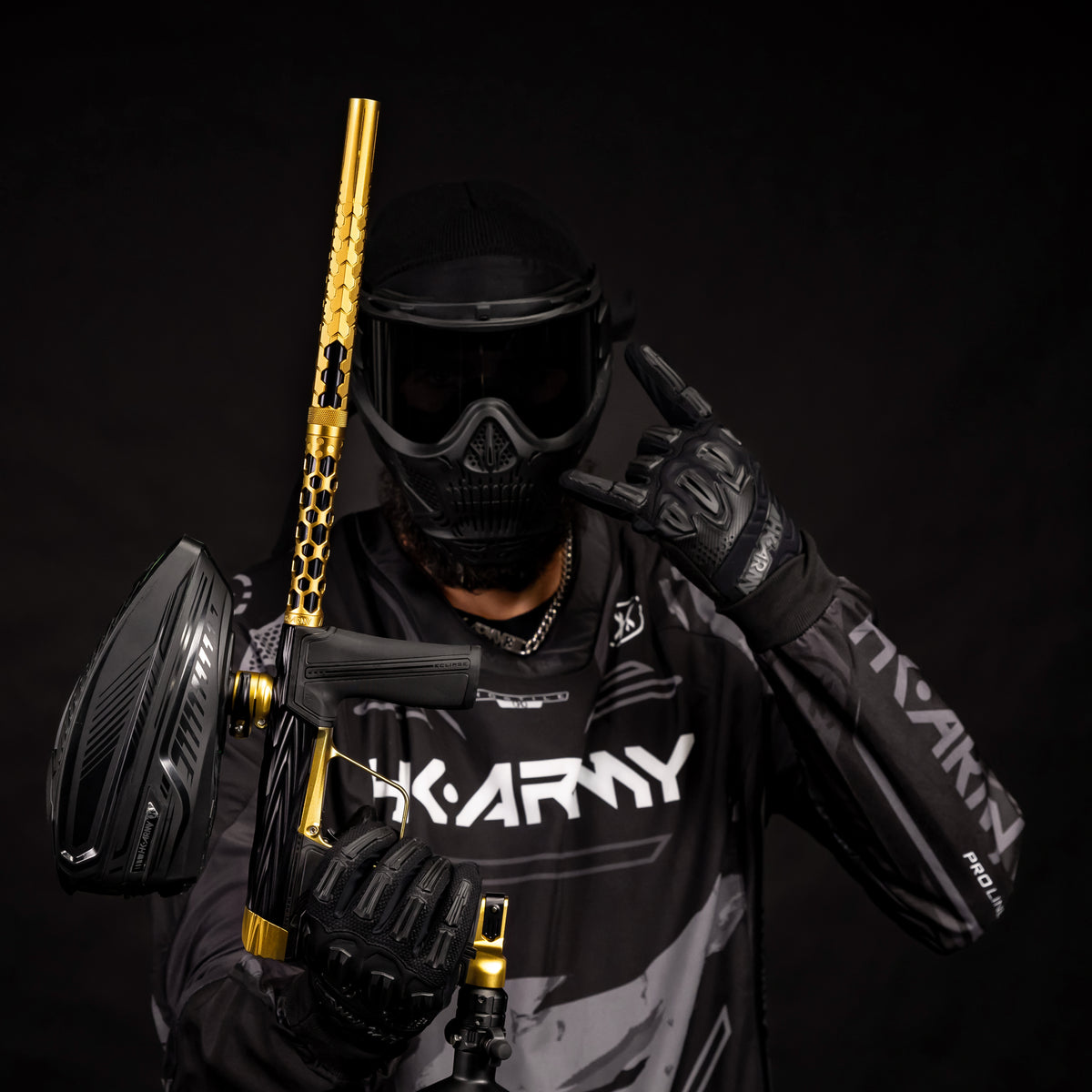 Hex PWR Barrel Kit - Gold - Black Inserts