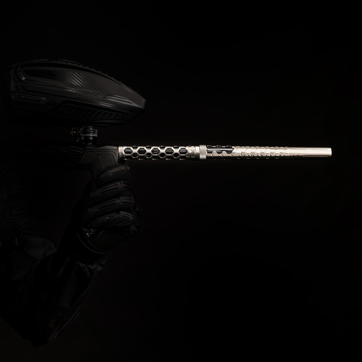 Hex PWR Barrel Kit - Graphite - Black Inserts