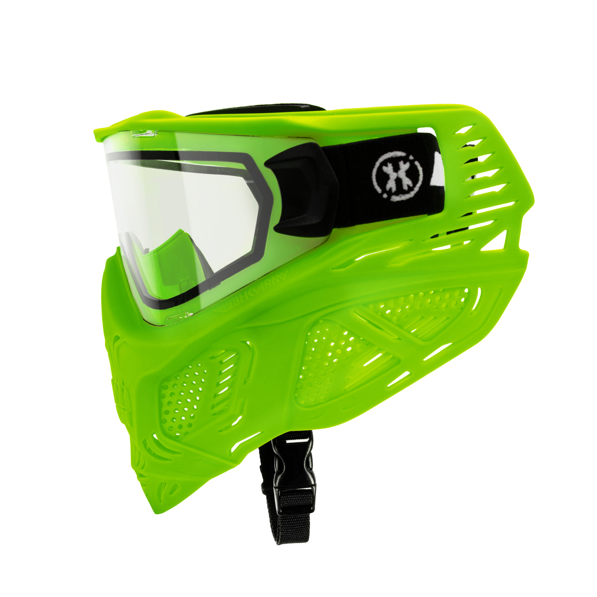 HSTL® Skull Glowball™ Goggle w/ Clear Lens - UV Green