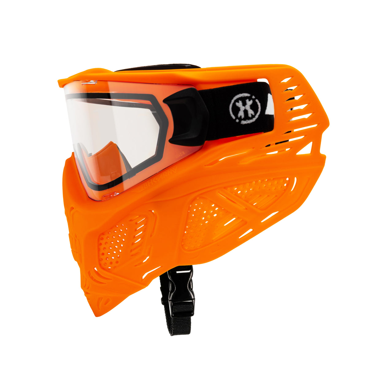HSTL® Skull Glowball™ Goggle w/ Clear Lens - UV Orange