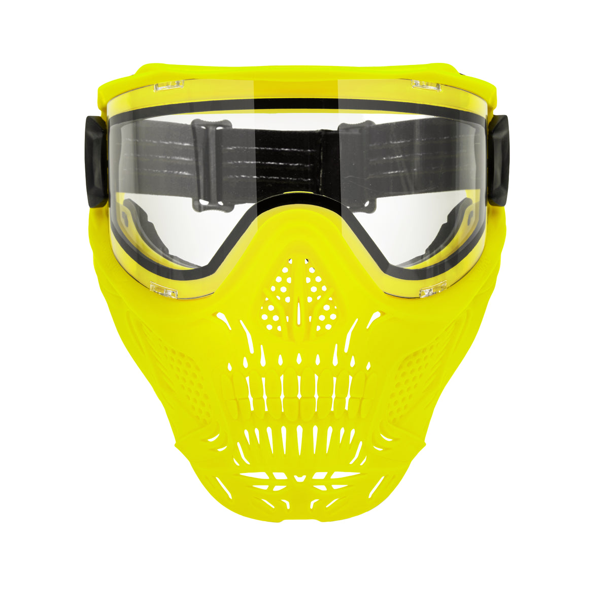 HSTL® Skull Glowball™ Goggle w/ Clear Lens - UV Yellow