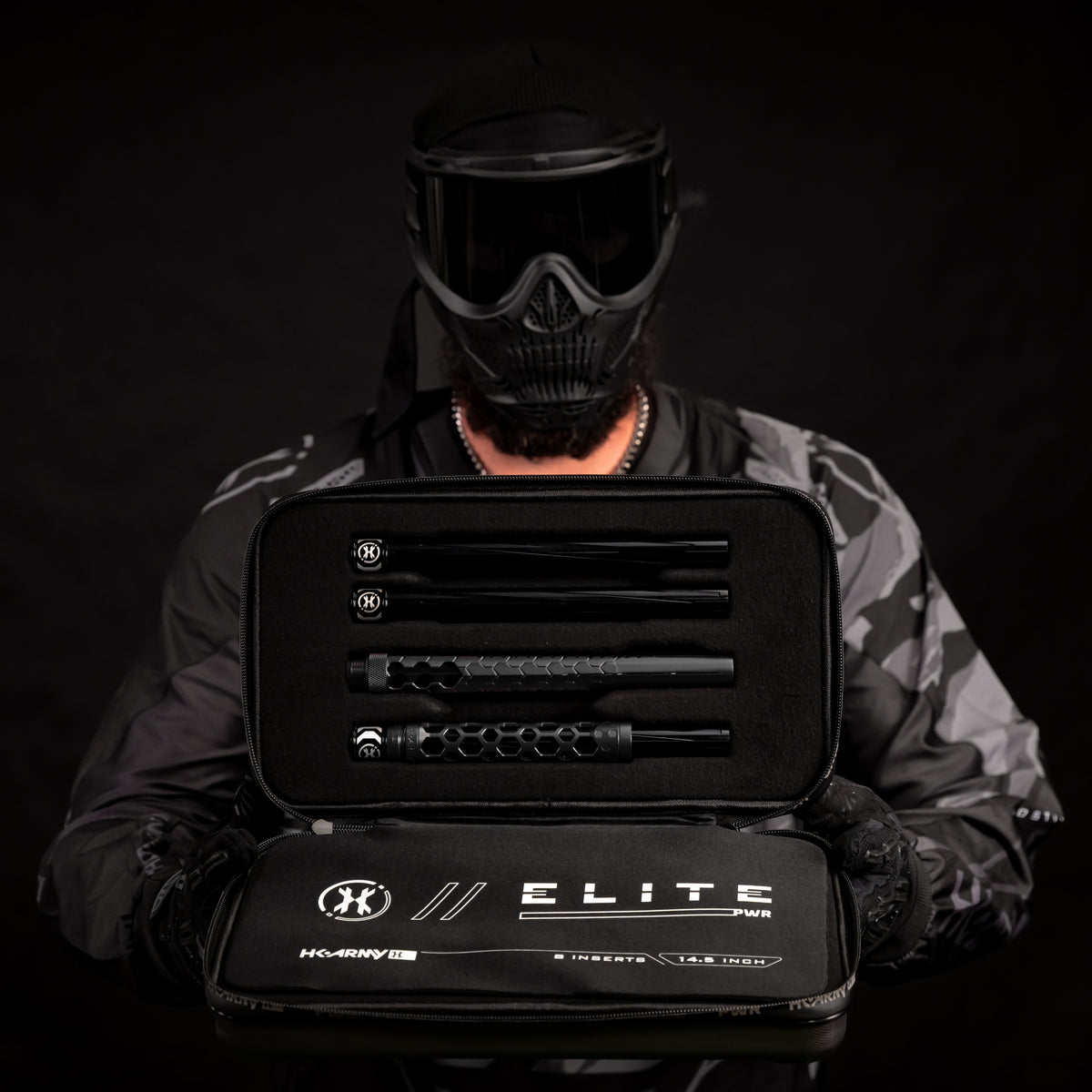 Hex PWR Barrel Kit - Black - Black Inserts