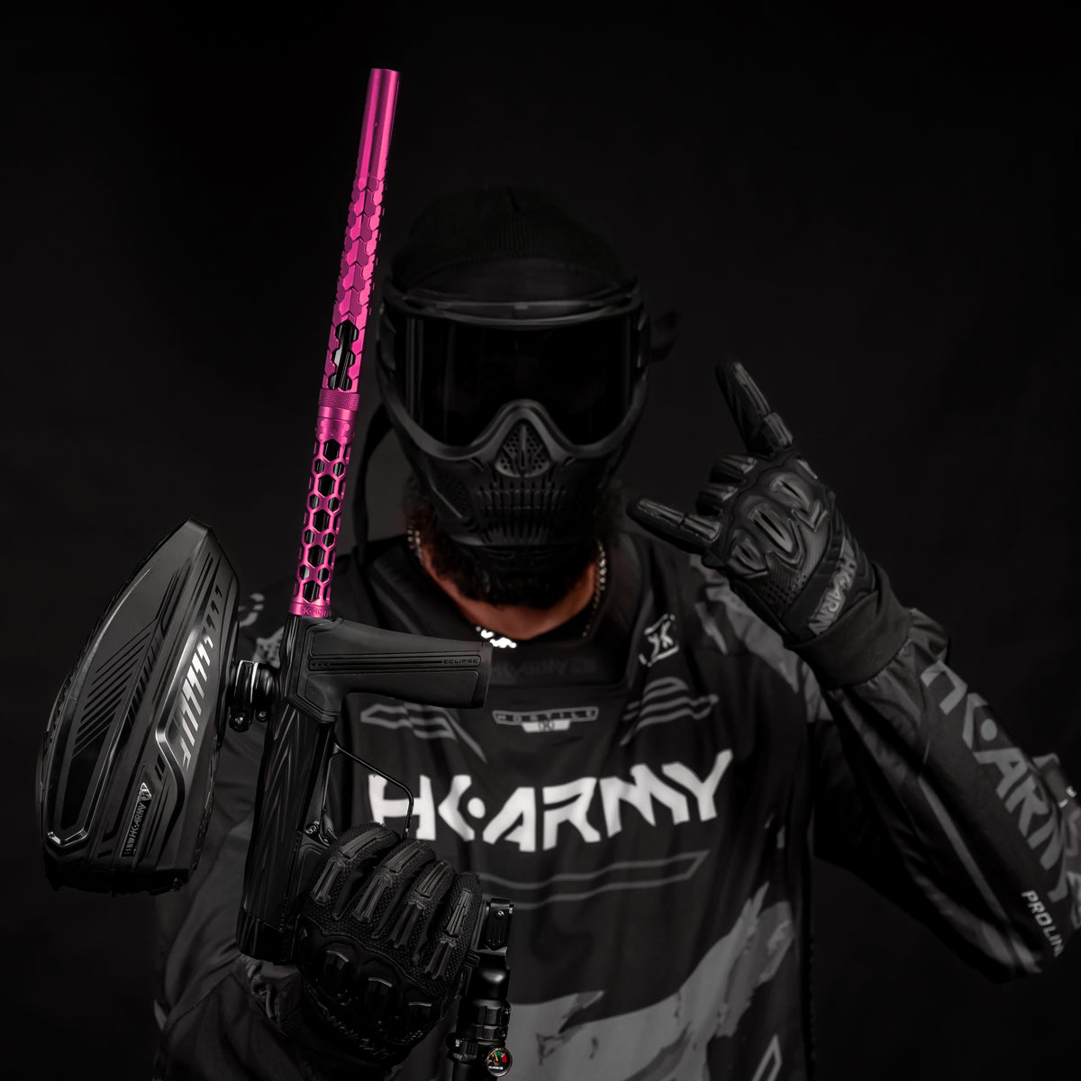 Hex PWR Barrel Kit - Pink - Black Inserts