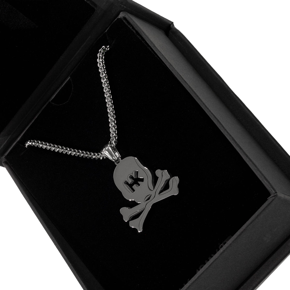 HK Skull Franco Chain - 3mm Silver
