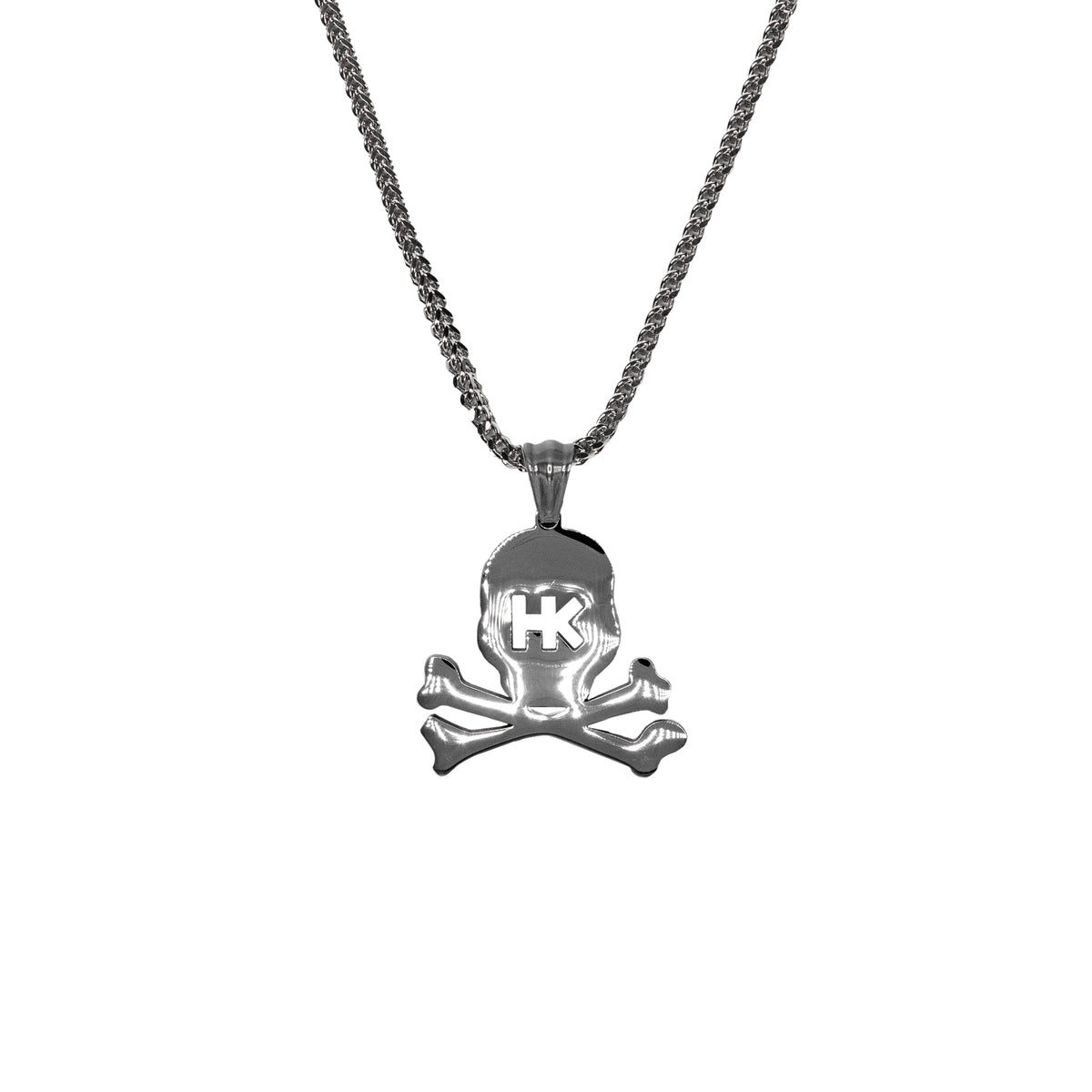 HK Skull Franco Chain - 3mm Silver